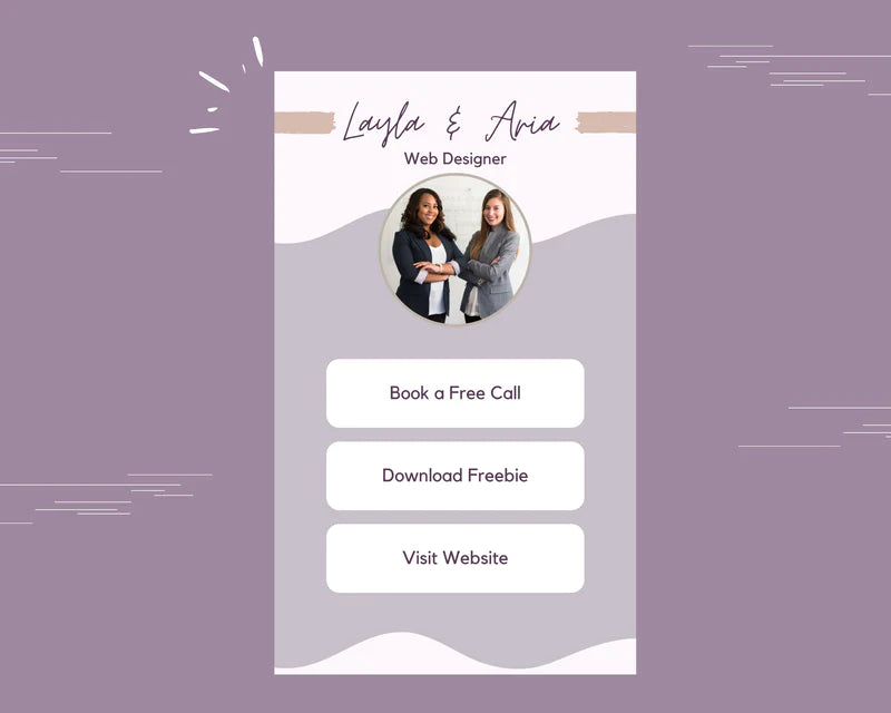 Instagram Link in Bio in Canva | IG Landing Page | Instagram Website | Commercial Use