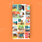 Instagram Puzzle Feed | Instagram Branding Kit | Instagram Layout | IG Grid Canva Templates 15 Posts