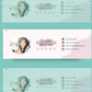 Email Signature Template | Gmail Signature Design | Editable Canva Signature Design