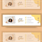 Email Signature Template | Gmail Signature Design | Editable Canva Signature Design