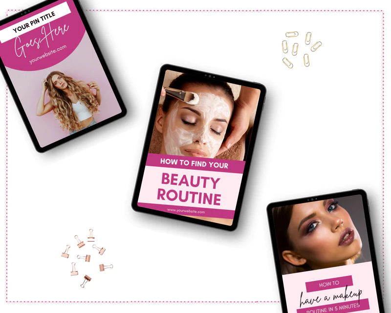 Pinterest Templates Canva - Pinterest Pins Canva Templates - Pinterest Board - Commercial Use