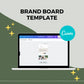 Canva Brand Kit Template | Mini Brand Board Template | Commercial Use