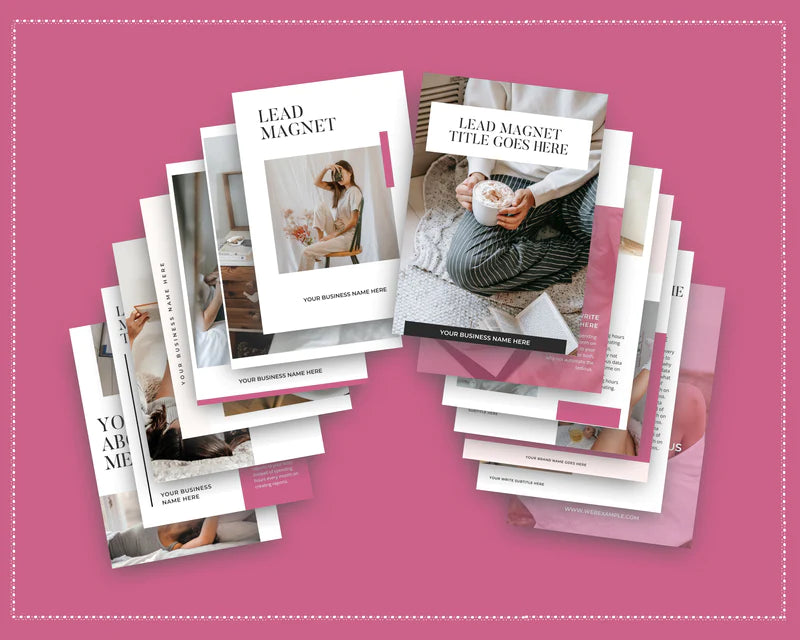 Neutral Lead Magnet Template | Lead Magnet Design in Canva | Commercial Use