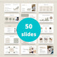 Business Plan Slide Deck Presentation | Startup Slide Deck in Canva | Commercial Use