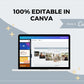 Facebook Timeline Cover Templates, Canva Template, Web Banner, Photo Banner, Facebook Template