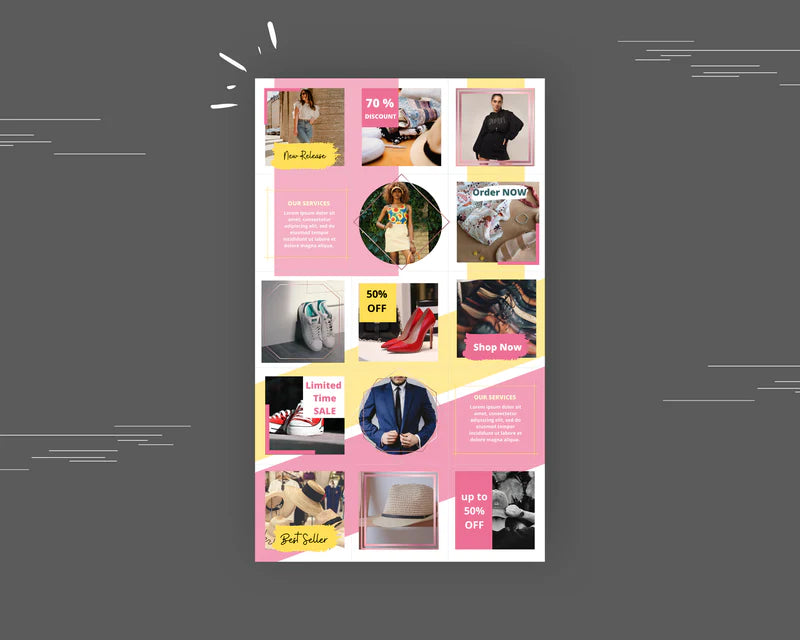 Instagram Puzzle Feed | Instagram Branding Kit | Instagram Layout | IG Grid Canva Templates 15 Posts