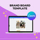 Canva Brand Kit Template | Mini Brand Board Template | Commercial Use