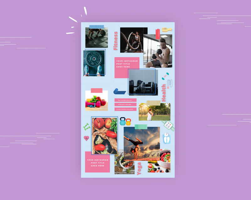 Instagram Puzzle Feed | Instagram Branding Kit | Instagram Layout | IG Grid Canva Templates 15 Posts
