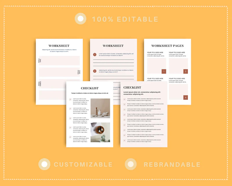 30 Day Challenge Template Canva Template, Daily Challenge, Commercial Use
