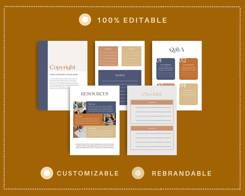 7 Day Challenge Template Canva Template, Daily Challenge, Commercial Use