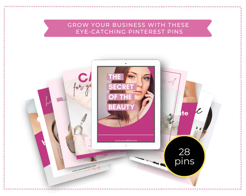 Pinterest Templates Canva - Pinterest Pins Canva Templates - Pinterest Board - Commercial Use