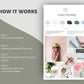 Canva Brand Kit Template | Mini Brand Board Template | Commercial Use