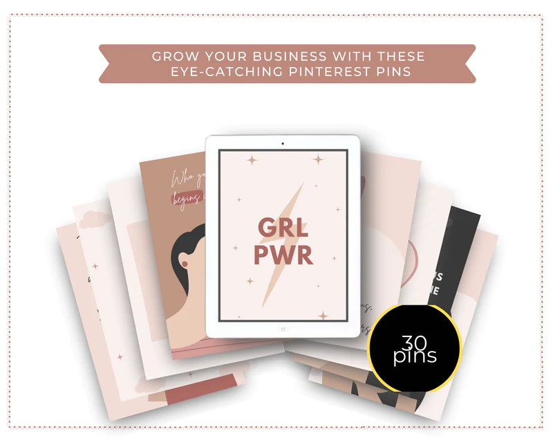 Pinterest Templates Canva - Pinterest Pins Canva Templates - Pinterest Board - Commercial Use