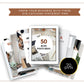 Pinterest Templates Canva - Pinterest Pins Canva Templates - Pinterest Board - Commercial Use