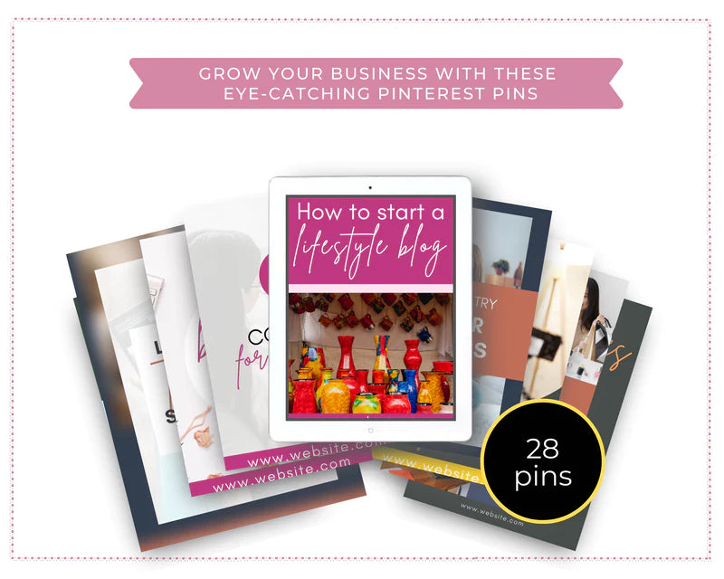 Pinterest Templates Canva - Pinterest Pins Canva Templates - Pinterest Board - Commercial Use
