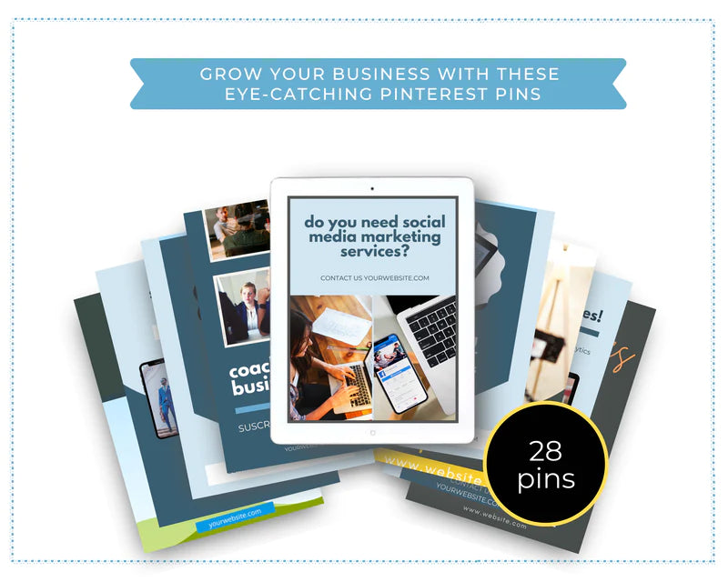 Pinterest Templates Canva - Pinterest Pins Canva Templates - Pinterest Board - Commercial Use