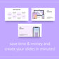 Business Plan Slide Deck Presentation | Startup Slide Deck in Canva | Commercial Use