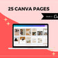 Boho Client Welcome Pack in Canva, Client Welcome Kit, Client Onboarding Template