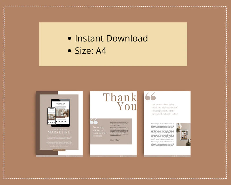 Course Workbook Template, eCourse Workbook, Canva Template, Checklist Template
