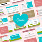 Mini Course Slide Deck for Coaches | Colorful Slide Presentation | Masterclass Slide Templates | eCourse Canva Slides