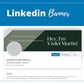 Editable LinkedIn Banner | Canva Template | Linked In | Branding | Header Template | Commercial Use