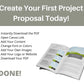 Proposal Template in Canva | Project Pitch | Proposal Template | Commercial Use