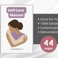 Editable Self-Love Manual Ebook | Done-for-You Ebook in Canva