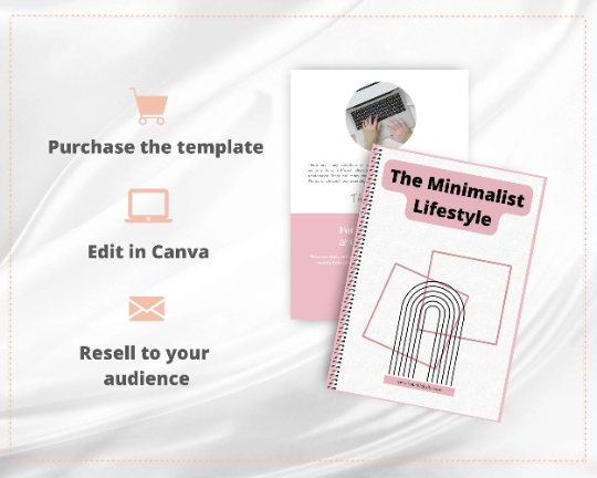 Editable The Minimalist Lifestyle Ebook | Done-for-You Ebook in Canva