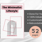 Editable The Minimalist Lifestyle Ebook | Done-for-You Ebook in Canva