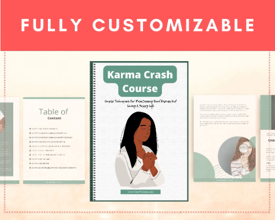 Editable Karma Crash Course Mini Ebook | Done-for-You Ebook in Canva