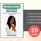 Editable Karma Crash Course Mini Ebook | Done-for-You Ebook in Canva