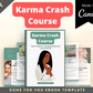 Editable Karma Crash Course Mini Ebook | Done-for-You Ebook in Canva