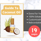 Editable Guide To Coconut Oil Ebook | Done-for-You Ebook in Canva
