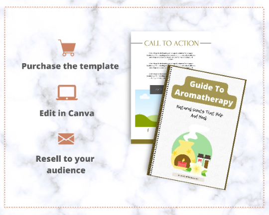 Editable Guide To Aromatherapy Ebook | Done-for-You Ebook in Canva