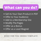 Editable Remodel Your Destiny Ebook | Done-for-You Ebook in Canva