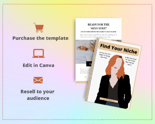 Editable Find Your Niche Ebook | Done-for-You Ebook in Canva