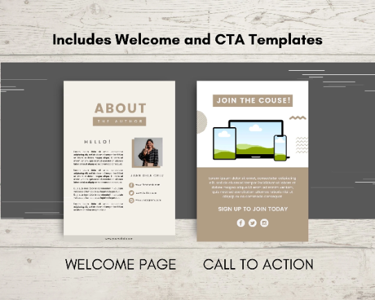 Editable Holiday Survival Guide Ebook in Canva