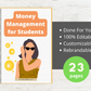 Editable Money Management for Students Ebook | Done-for-You Ebook in Canva
