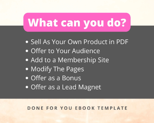Editable Manifestation Mastermind Ebook | Done-for-You Ebook in Canva