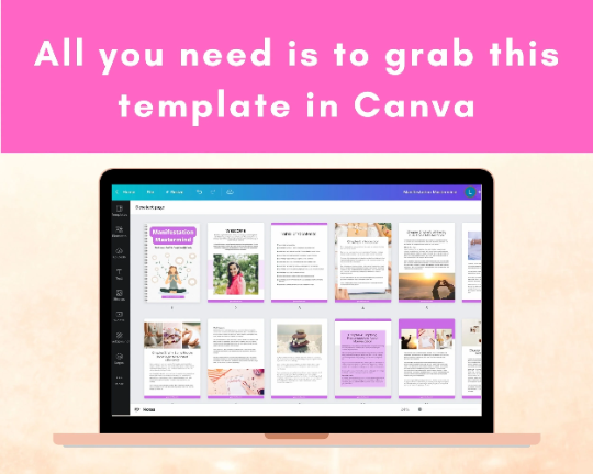 Editable Manifestation Mastermind Ebook | Done-for-You Ebook in Canva