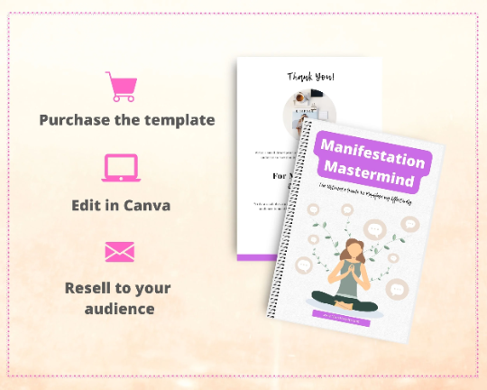 Editable Manifestation Mastermind Ebook | Done-for-You Ebook in Canva