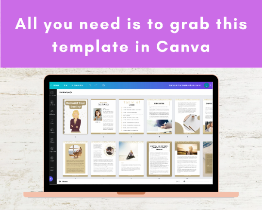 Editable Remodel Your Destiny Ebook | Done-for-You Ebook in Canva