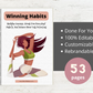 Editable Winning Habits Ebook | Done-for-You Ebook in Canva