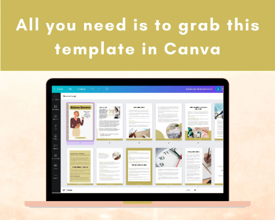Editable Kaizen Secrets Mini Ebook | Done-for-You Ebook in Canva
