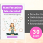 Editable Manifestation Mastermind Ebook | Done-for-You Ebook in Canva