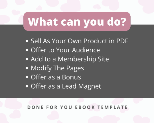 Editable Express Love Through Writing Mini Ebook | Done-for-You Ebook in Canva