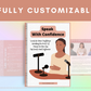 Editable Speak With Confidence Ebook | Done-for-You Ebook in Canva