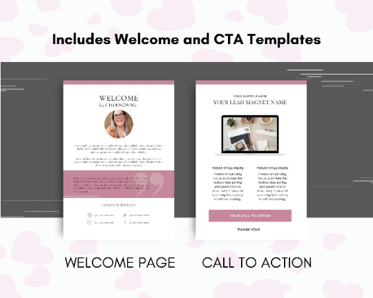 Editable Express Love Through Writing Mini Ebook | Done-for-You Ebook in Canva