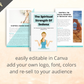 Editable The Spiritual Strength Of Sedona Ebook | Done-for-You Ebook in Canva