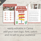 Editable 101 Tips For Traveling On A Budget Ebook in Canva